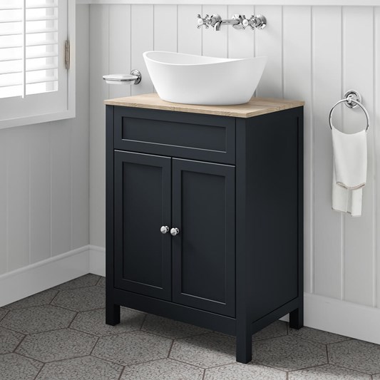 Butler & Rose Catherine 600mm Floorstanding Vanity Unit with Country ...