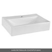 Emily 600mm Wall Mounted 1 Drawer Unit and Countertop