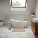 Andreia Acrylic White Freestanding Bath - 1500 x 750mm