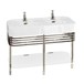 Arcade 1200mm Double Basin and Basin Stand