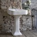 Arcade 600mm Basin with Overflow and Pedestal