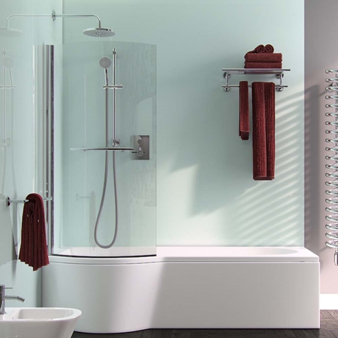 ArmourCast Arco Eco Shower Bath (inc leg pack) - 1700 x 850mm