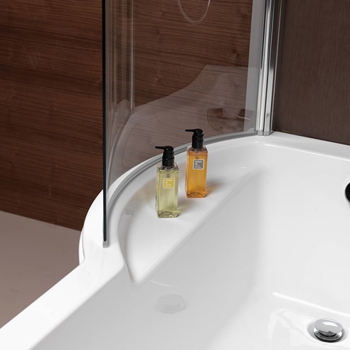 ArmourCast Arco Eco Shower Bath (inc leg pack) - 1700 x 850mm
