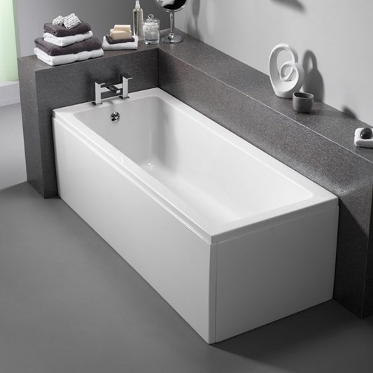 ArmourCast Bloque Small Single Ended Bath - 1300, 1400 & 1500 x 700mm