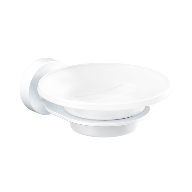 Sonia Tecno Project White Soap Dish - White