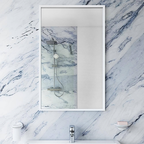 Origins Living Docklands Rectangular Mirror 400 x 700mm - White