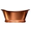 BC Designs Classic Roll Top Copper/Nickel Boat Bath - 1500 x 700mm & 1700 x 725mm
