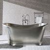 BC Designs Classic Roll Top Tin Boat Bath - 1500 x 700mm & 1700 x 725mm