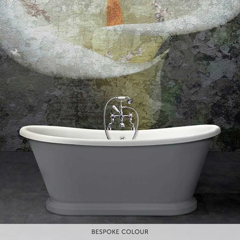 BC Designs Double-Skinned Acrylic Boat Bath - 1580 & 1700 x 750mm & 1800 x 800mm
