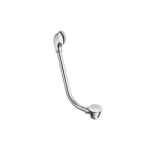 BC Designs Chrome Push Down Exposed Extended Bath Waste