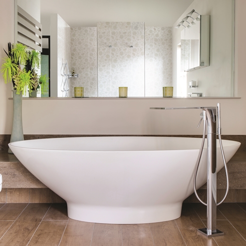 BC Designs Tasse Freestanding Bath - 1770 x 880mm