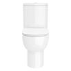Harbour Serenity Rimless Close Coupled Closed Back Toilet with Soft Close Seat - 615mm Projection