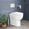 Harbour Serenity Rimless Back to Wall Toilet with Soft Close Seat - 510mm Projection