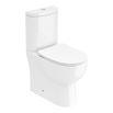 Harbour Serene Rimless Fully Back to Wall Toilet with Soft Close Seat