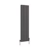 Brenton Ash Flat Panel Vertical Aluminium Radiator