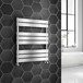 Brenton Avezzano Chrome Flat Panel Heated Towel Rail