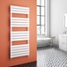 Brenton Avezzano White Flat Panel Heated Towel Rail