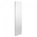 Brenton Flat White Double Panel Vertical Radiator - 1800 x 480mm