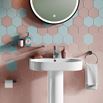 Britton Bathrooms Hoxton Single Toiler Roll Holder - Chrome