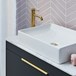 Britton Bathrooms Shoreditch Quad Countertop Basin - 500mm