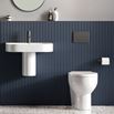 Britton Bathrooms Hoxton Single Toiler Roll Holder - Matt Black