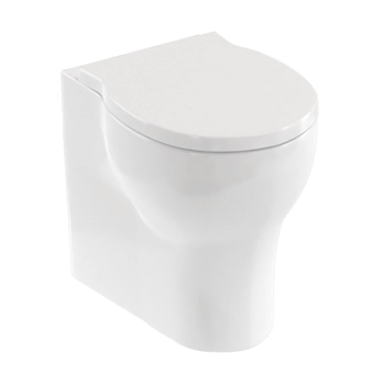 Britton Bathrooms Trim Back to Wall Toilet with Soft Close Seat