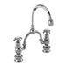 Burlington Anglesey 2 Tap Hole Arch Basin Mixer with Curved Spout