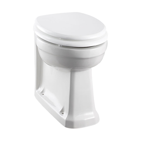 Burlington Traditional Back to Wall Toilet & Soft Close Seat