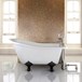Burlington Buckingham Mini Slipper Bath with Luxury Feet - 1500 x 740mm