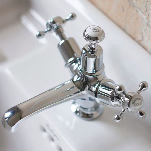 Burlington Claremont Basin Tap with High Central Indice & Waste