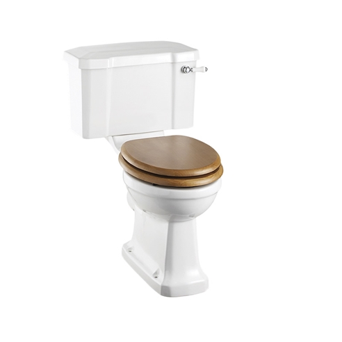 Burlington Rimless Close Coupled Toilet & Seat