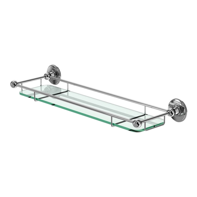 Burlington Glass Shelf with Railing - 532mm