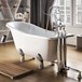 Burlington Harewood Slipper Bath with Luxury Feet - 1690 x 730mm