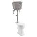 Burlington Medium Level Toilet with Chrome Cistern & Soft Close Seat