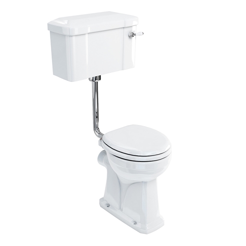 Burlington Regal Low Level Toilet with Soft Close Seat