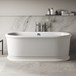 Burlington Riviera Freestanding Bath Shower Mixer & Kit - Chrome