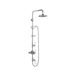 Burlington Stour Exposed Thermostatic Shower Kit with 9" AirBurst Shower Head and Ceramic Handle Handset