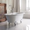 Burlington Windsor Roll Top Bath with Luxury Feet - 1500 x 635mm & 1690 x 620mm