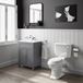 Butler & Rose Catherine Bathroom Suite with Vanity Unit & Toilet (Excluding Seat)