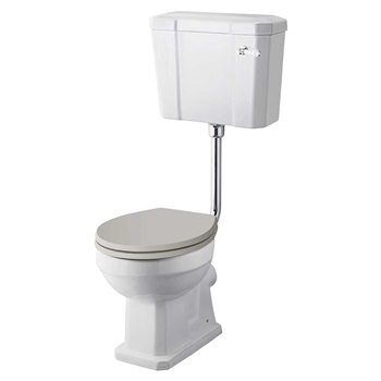 Butler & Rose Catherine Low Level Traditional Toilet - Pan & Cistern