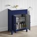 Butler & Rose Catherine Traditional 600mm Floorstanding Vanity Unit with Basin - Sapphire Blue