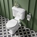 Butler & Rose Catherine Traditional Close Coupled Toilet (Excluding Seat) - 690mm Projection