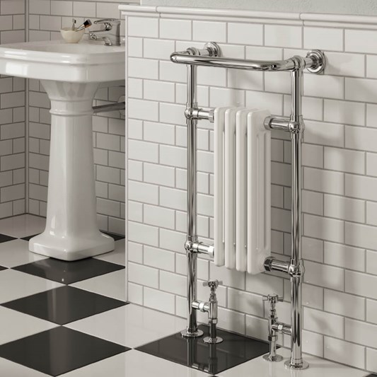 Butler & Rose Elizabeth Traditional Bathroom Heated Towel Rail Radiator - 965 x 495mm
