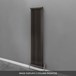 Butler & Rose 3 Column Vertical Radiator - Bare Metal Lacquer Finish - 1800 x 609mm
