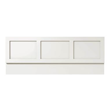 Butler & Rose Wooden Front Bath Panel - 1700mm - Almond White