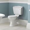 Butler & Rose Benedict Traditional Close-Coupled Toilet (Excluding Seat) - 725mm Projection