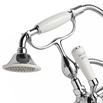 Butler & Rose Caledonia Lever Wall Mounted Bath Shower Mixer With Kit - Chrome