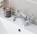 Butler & Rose Caledonia Cross Basin Mixer Tap With Pop-Up Waste