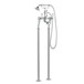 Butler & Rose Caledonia Lever Floor Standing Bath And Shower Mixer Tap With Shower Kit