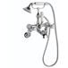 Butler & Rose Caledonia Pinch Wall Mounted Bath Shower Mixer With Kit - Chrome